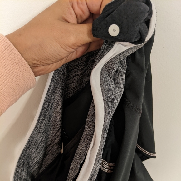 Lululemon Run The Fastest Short Black/Heathered Black/Pink Mist 4 - Picture 13 of 16